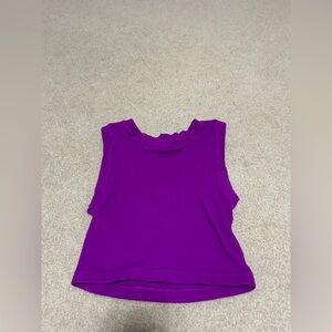 FP Movement by Free People Bold Purple Crop Top